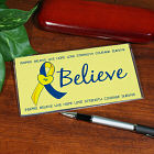 Personalized Down Syndrome Awareness Checkbook Cover
